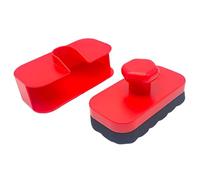 Tire Dressing Brush - Car Sponge with Lid, Reusable Cushion for Applying Interior Exterior Car Details