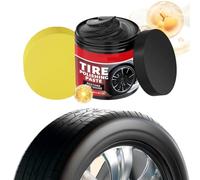 Tire Dressing Paste - 250ml Glossy Tire Shine, Vehicle Tyre Protector, Easy Apply Formula with Water Resistant Finish | Car Truck Suv Tyre Care Solution for Collectors Dealers Shops Riders Detailers