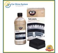 K2 SIGMA TYRE DRESSING Tyre Shine 500ml Wet Look Car Care Cleaning + APPLICATOR