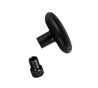 Tire Gate Cap with Hostile Stealing Transit, Black