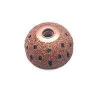 Tire Grinding Head, Wear-Resistant Steel Buffer Ball for Pneumatic Tools, 42/55mm Tyre Repair Rasp with Hex/Round Adaptor