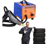Tire Grooving Machine,1000W Tire Groover Machine Rubber Grooving Tool with 10 Pcs U/V-Shaped Blades Professional Tire Heating Cutting Machine for Deepening Tread Patterns(220V)