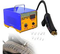 Tire Grooving Machine, 1000W Tire Groover Machine with 20pcs U/V-Shaped Blades Truck Tire Grooving Cutter with Blade Heating System for Deepening The Tread Pattern,Retreading Old Tires,220V