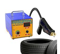 Tire Grooving Machine, 1000W Tire Tread Groover, Tire Regrooving Tool with 20pcs U/V-Shaped Blades, for Truck Tire Grooving, Tread Pattern, Retread Old Tire