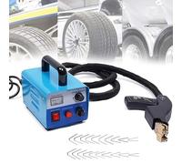 Tire Grooving Machine,400W Rubber Tire Regroover Machine Tyre Groover Tool with 20pcs U/V-Shaped Blades for Deepening The Tread Pattern for Various Tires,220V