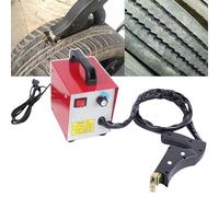 Tire Grooving Machine - Professional Rubber Regroover for U/V and Right-Angle Stripes - Versatile Cutter for All Tire Types