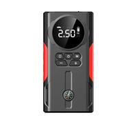 Tire Inflator Air Compressor Portable LED Digital Display Electric 8000mAh 1000A Jump Starter with Emergency Lighting for Car Motorcycle Ball