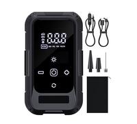 Tire Inflator - Car Portable Air Pump | Cordless Inflator | Digital Display Rechargeable Pump for Camping Vehicle Road Trip Home Daily Commuting Long-Distance Driving Motorcycle Care