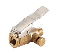 Tire Inflator Chuck Tyre Quick Inflation Clip Clamp Connector for Car Motorcycle with US Valve