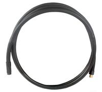 Tire Inflator Extension Hose 8V1 Thread Design with Copper Connector for AV Valve Pumps Stable and Tight Inflation Connection (150 cm)
