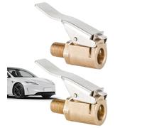 Tire Inflator Hose Adapter - Tire Air Chucks - Tyre Air Chuck Adapter | Multi-Functional Quick-Release Tires Valve, For Bike Trailer RV Car Truck SUV Motorcycle