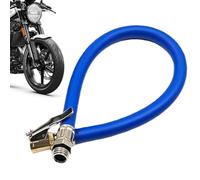 Tire Inflator Hose Replacement - Quick Connect Valve Extension, Flexible Tube | Reusable Air Pump Accessory Portable Compressor Hose Heavy-Duty Fit for Vehicles Tire Maintenance Easy Use