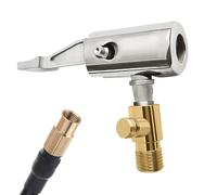 Tire Inflator Nozzle,Quick Connect Tire Inflation Nozzle | Universal Lock Valve Air Compressor Attachment for Cars, Motorcycles, Truck
