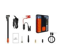 Tire Inflator Portable Air Compressor, 150W Pumps Jump Starter Digital Pressure Display Tire Inflator