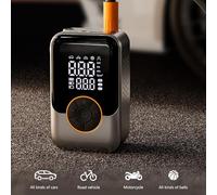 Tire Inflator Portable Air Compressor 3000mAh Cordless Car Tire Pumps Rechargeable Battery Powered Compressor Portable Air Pumps for Inflatables Car Tires