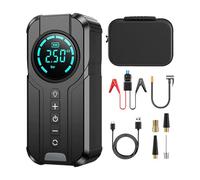 Tire Inflator Portable Air Compressor 60W Portable Air Pumps with Digital Pressure Display Cordless Compressor