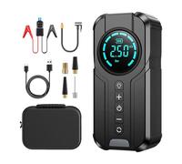 Tire Inflator Portable Air Compressor 60W Portable Air Pumps with Digital Pressure Display Cordless Compressor
