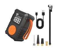 Tire Inflator Portable Air Compressor 80W Electric Air Pumps for Car Tires Cordless Digital Pressure Display Cordless Compressor for Car Tires