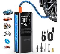 Tire Inflator Portable Air Compressor - Cordless Air Pump for Car Tires