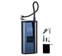Tire Inflator Portable Air Compressor, Digital Display Pump, Compact Design, Preset Pressure Function for Car Tires, Bikes, Motorcycles, Sports Equipment, Travel, Crisis Use