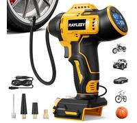 Tire Inflator Portable Air Compressor for DeWalt 20v Max Battery Power,160PSI Cordless Portable Electric Air Pump with Digital Pressure Gauge for Car Motorcycles Bike Sport Ball Auto(no Battery)