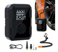 Tire Inflator | with Digital Pressure Gauge LED Lights | Tire Pump Air Compressor for Car - for SUV Sedan Bike Motorcycle Sports Balls Inflatables Outdoor Road Trip