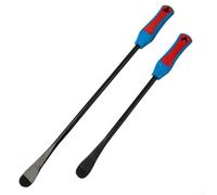 Tire Lever Bar Featuring Chrome Vanadium Steel Build and Curved Head Design with Anti Slip Handle for Efficient Tire Removal and Maintenance (A)