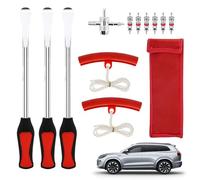 Tire Levers | Pry Bar for Car Wheel Changer | Tire Changing Removal Tool - for Motorcycle Dirtbike Bicycle Truck Trailer SUV RV Workshop