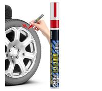 Tire Marker Pen | Quick-Drying Car Wheel Decoration Supplies | Tyre Lettering Paint Pen,for Drivers Trucks SUVs Detailers Shops Modifier Racers Restorers Shows Events
