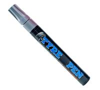 Tire Markers - Permanent Weatherproof Tyre Drawing Pen for Lettering | Fade Resistant Oil Ink with Precision Fiber Nib & Waterproof Pigment for Vehicle Sidewalls, Auto Styling, Racing Aesthetic