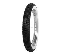 Tire Mitas B7 2.75-17 47J TL WW whitewall front / rear
