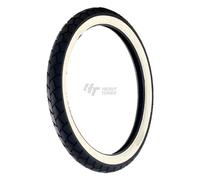 Tire Mitas MC-11 2.25-17 39J TT WW whitewall front / rear