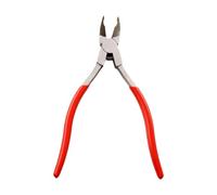 Tire Nail Puller Pliers, 45 Degree Angled Jaw Tool for Car | 3Cr13 stainless steel construction, 45 degree angled jaw, designed for vehicle tires Red