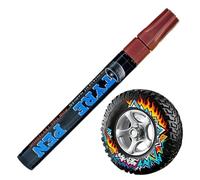 Tire Paint Marker - Quick Drying Permanently Erasable Fade Resistant Tyre Marker - Water Based Ink Metal Rock Drawing Label Pen - for Vehicles, Motorcycles, Bicycles, Bikes