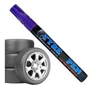 Tire Paint Marker - Quick Drying Permanently Erasable Fade Resistant Tyre Marker - Water Based Ink Metal Rock Drawing Label Pen - for Vehicles, Motorcycles, Bicycles, Bikes