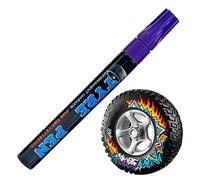 Tire Paint Marker - Waterproof Non-Fading Fast Drying Erasable Marker for Drawing on Tyres, Pen for Writing on Car Rims and Tyres | For Motorcycles and Bikes