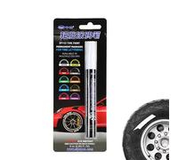 Tire Paint Pen - Waterproof Marker Pen Auto Rolling Smooth Ink | Fast Dry Paint Pen Multi Color Tool (for Tires, Glass, Stones, Tires, Stones, Tires