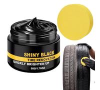 Tire Paste Long-Lasting Wheel Dressing Restorer with Sponge