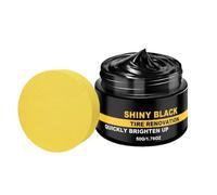 Tire Paste UV Protection Deep Black Shine with Sponge