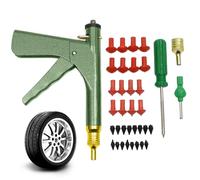 Tire Patch Kit, Tire Repair Kit with Plugs, Practical Plug Heavy Duty Professional, Efficient & Multi-Use for Tyre Punctures and Flats on Cars, Repair
