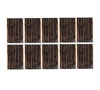 Tire Plug, 100pcs Rubber Tire Seal Plug 3.9 x 0.1in Tubeless Tyre Rubber Sealing Strip For Car Motorcyclew Tire Repair Kit (Black)