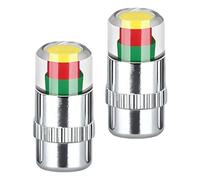 Tire Pressure Cap Featuring Visual Alert Systems for Instantly Tire Condition on Cars Trucks SUVs Motorcycles Pressure Alert Systems
