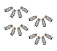 Tire Pressure Indicator Caps, Metal Valve Stem Covers 16pcs for Cars | Visual Status Cues, Wide Compatibility, Suitable for Trucks, Rvs, Fleets and Highway Driving, Four-piece Set