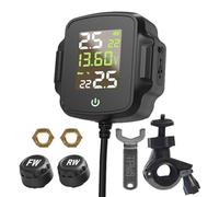 Tire Pressure Monitor, Tire Pressure Monitoring System, Locomotive Tire Pressure Monitoring System, Low-Voltage Alarm Tire Pressure Monitoring Tool For All Kinds Of Two-Wheeled Motorcycles