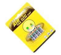 Tire Pressure Monitoring Caps - Valve Stem Indicator Covers for Real Time Air Level Check | Zinc Alloy Body with Color Alert System, Visual Safety Reminder, Easy Installation for Cars Motorcycles