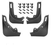 Tire Protection Mudguard For Model Y 2020-2024 Matte Black Carbon Fiber Splash Guards Mud Flaps Mudflaps No Need To Drill Holes Car Guard