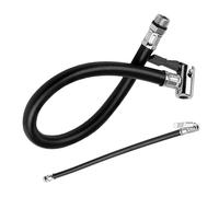 Tire Pump Extension Hose - High Pressure Adapter, Air Chuck Lock On Gauge, Professional Grade Inflation Attachments, Portable Air Compressor Replacement Part Kit | Reliable for Vehicles