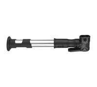 Tire Pump for Daily Rides, Portable Hand Inflator with Telescoping Body and Aluminum Build for Cyclists on the Go Compact Bike Tire Inflator Cycling Hand Pump Roadside Refill Daily Ride Tool Manual