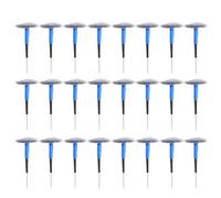 Tire Puncture Repair Patch Kit 24 Pcs Mushroom Plug Gum Compatible with Car Motorcycle Tubeless Tires(36x4mm)