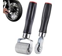 Tire Repair Compaction Roller | Auto Tyre Repair Roller,Thick Core Metal Rollers Tire Repairing Tool for, Trucks, RVs, and SUVs